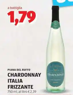 ALDI PIANA DEL RUFFO CHARDONNAY ITALIA FRIZZANTE offerta