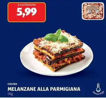ALDI MELANZANE ALLA PARMIGIANA offerta