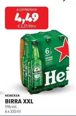 ALDI HEINEKEN BIRRA XXL offerta