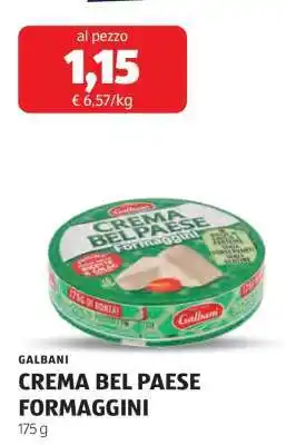 ALDI GALBANI Crema Bel Paese Formaggini offerta