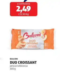 ALDI BALCONI DUO CROISSANT offerta