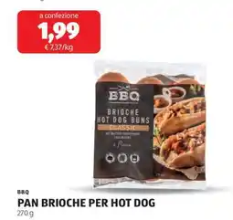 ALDI BBQ PAN BRIOCHE PER HOT DOG offerta