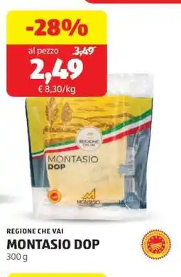 ALDI REGIONE CHE VAI MONTASIO DOP offerta