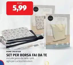 ALDI SET PER BORSA FAI DA TE offerta