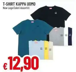 Galassia T-shirt kappa uomo new logo offerta