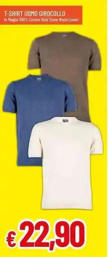 Galassia T-shirt uomo girocollo offerta