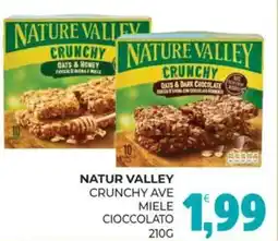 Eté Natur valley crunchy ave miele cioccolato offerta