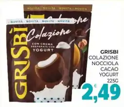 Eté Grisbi colazione nocciola cacao yogurt offerta