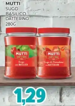 Eté Mutti sugo basilico datterino offerta