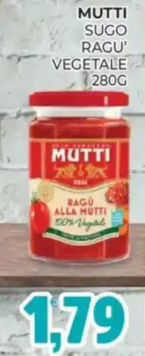 Eté Mutti sugo ragu vegetale offerta