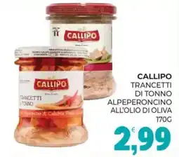 Eté Callipo trancetti di tonno alpeperoncino all'olio di oliva offerta