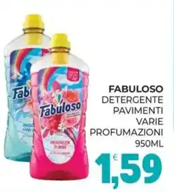 Eté Fabuloso detergente pavimenti offerta