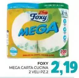 Eté Foxy mega carta cucina offerta