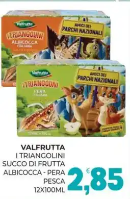 Eté Valfrutta i triangolini succo di frutta albicocca pera pesca offerta