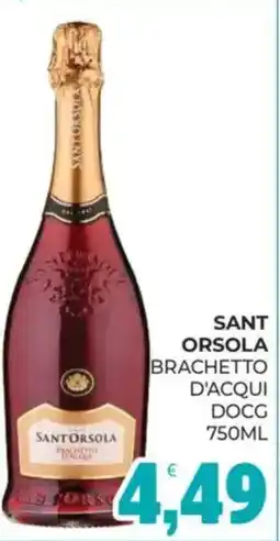 Eté Sant orsola brachetto d'acqui docg offerta