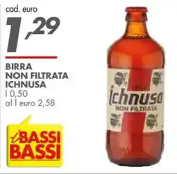 Italmark Birra non filtrata ICHNUSA offerta