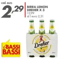 Italmark Birra lemon DREHER X 3 offerta