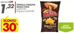 Italmark Tortilla paquita snack PATA offerta