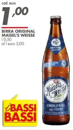 Italmark Birra original MAISEL'S WEISSE offerta