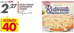 Italmark Pizze farcite ristorante CAMEO offerta