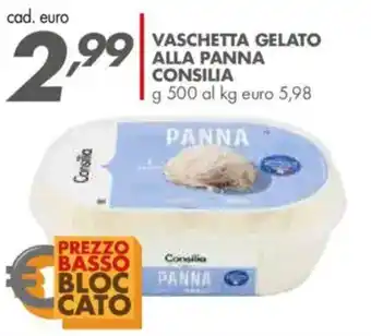 Italmark Vaschetta gelato alla panna CONSILIA offerta