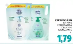 Eté Fresh&clean sapone ecoricarica delicato igienizzante offerta