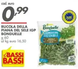 Italmark Rucola della piana del sele igp BONDUELLE offerta