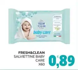 Eté Fresh&clean salviettine baby care offerta