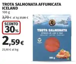 Coop Superstore Trota salmonata affumicata ICELAND offerta