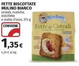 Coop Superstore Fette biscottate MULINO BIANCO offerta