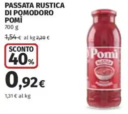 Coop Superstore Passata rustica di pomodoro POMÌ offerta