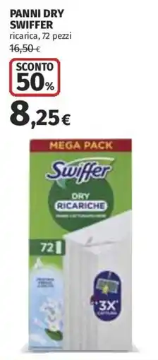 Coop Superstore Panni dry SWIFFER offerta
