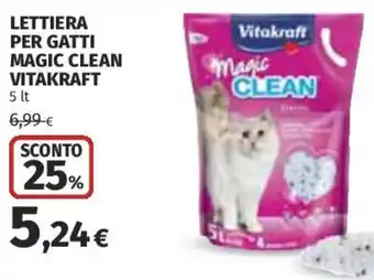 Coop Superstore Lettiera per gatti magic clean VITAKRAFT offerta