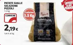 Coop Superstore Patate gialle selezione PIZZOLI offerta