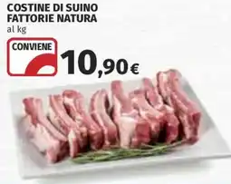 Coop Superstore Costine di suino FATTORIE NATURA offerta