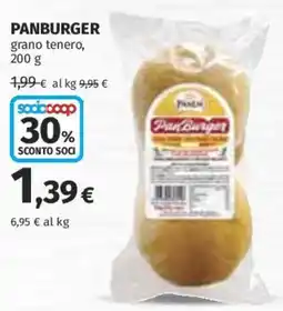 Coop Superstore Panburger grano tenero offerta