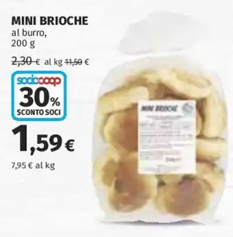 Coop Superstore Mini brioche al burro offerta