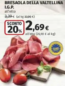 Coop Superstore Bresaola della valtellina I.G.P. offerta