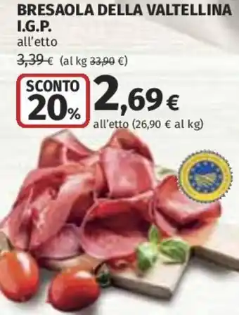 Coop Superstore Bresaola della valtellina I.G.P. offerta