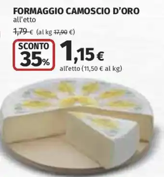 Coop Superstore Formaggio CAMOSCIO D'ORO offerta