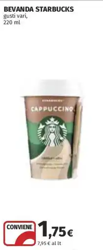 Coop Superstore Bevanda STARBUCKS offerta
