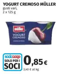 Coop Superstore Yogurt cremoso MÜLLER offerta