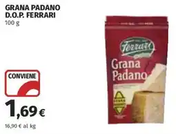 Coop Superstore Grana padano D.O.P. FERRARI offerta
