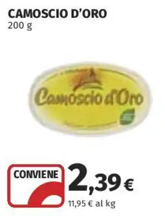 Coop Superstore Camoscio d'oro offerta