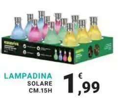 Eté LAMPADINA SOLARE CM.15H offerta