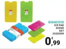 Eté GHIACCIO ICE PAD 400GR SET 2X200GR offerta