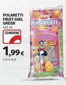Coop Superstore Dolfin Polaretti fruit girl green offerta