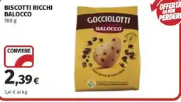 Coop Superstore Biscotti ricchi BALOCCO offerta