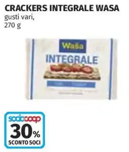 Coop Superstore Crackers integrale WASA offerta