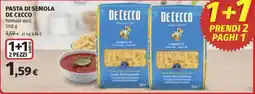 Coop Superstore Pasta di semola DE CECCO offerta